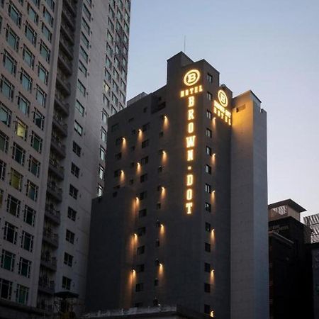 西面棕色波点金色酒店 釜山 外观 照片